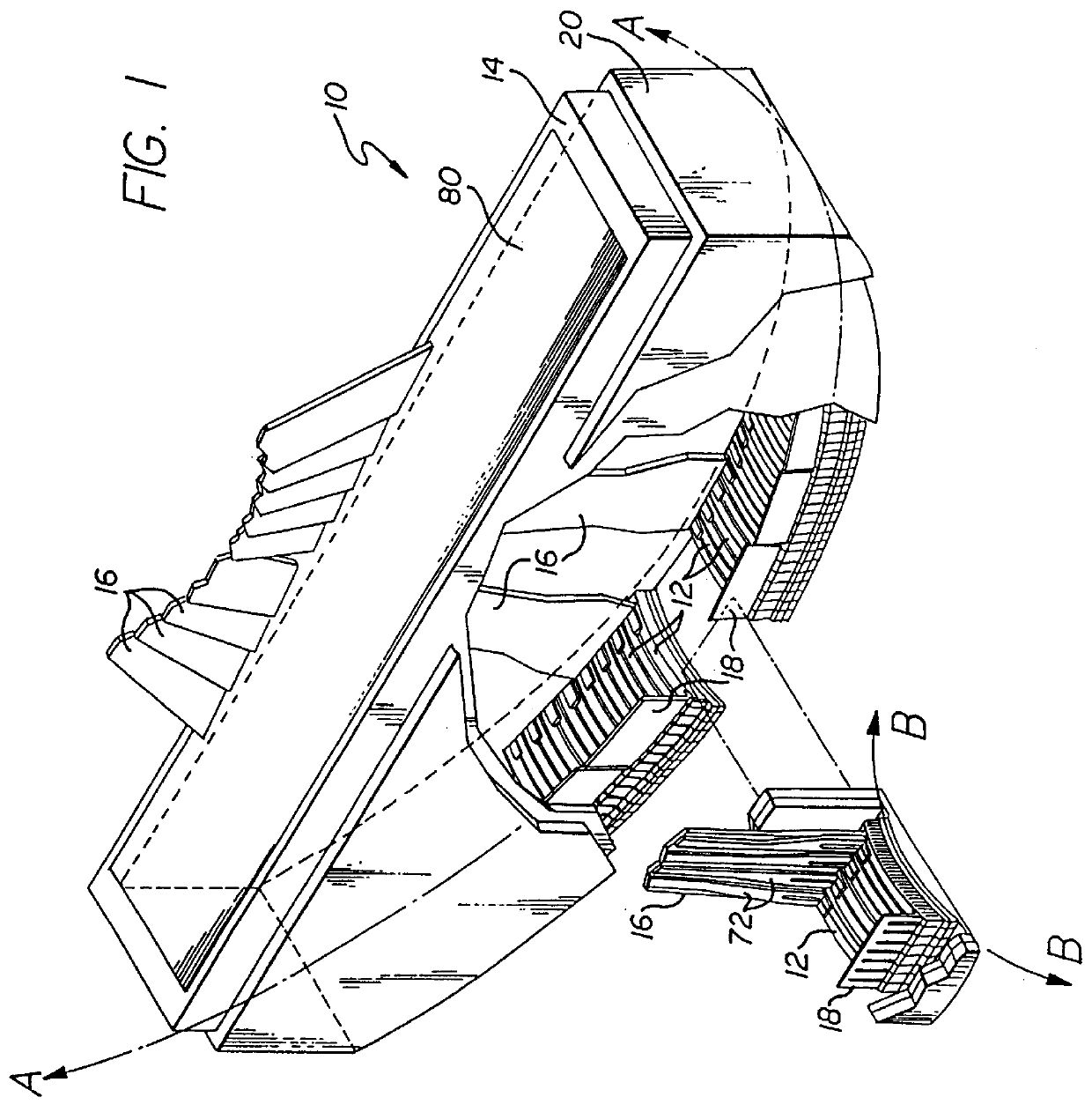 Method for manufacturing an ultrasonic transducer incorporating an array of slotted transducer elements