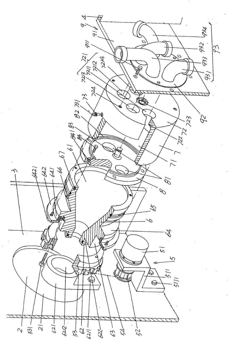 Controllable multi-channel chip removal mechanism for multi-station CNC machine tools