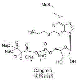 6-N-(2-(methylthio)ethyl)-2-((3,3,3-trifluoropropyl)sulfo)-9H-purine, and preparation method and application thereof