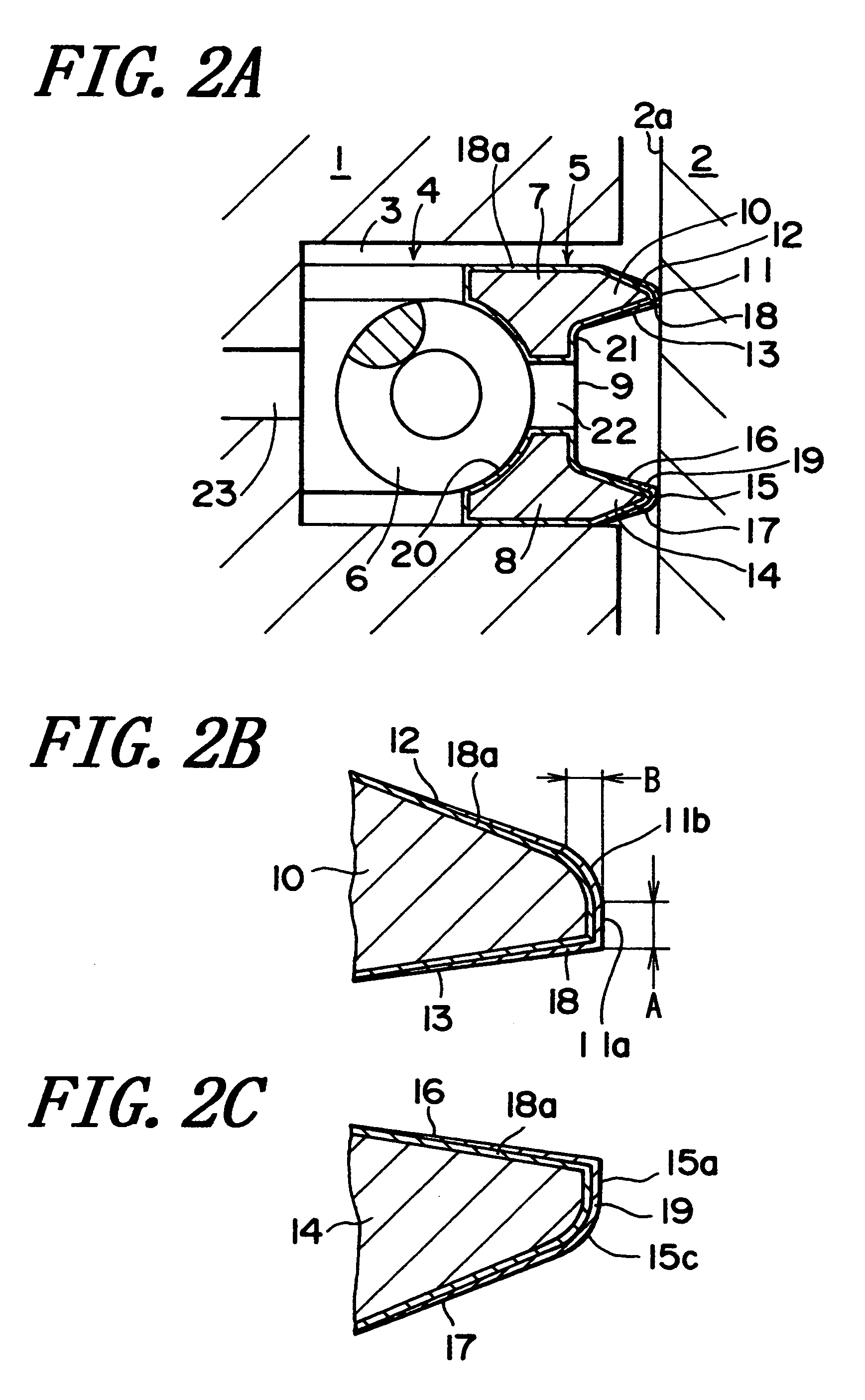 Combined oil ring