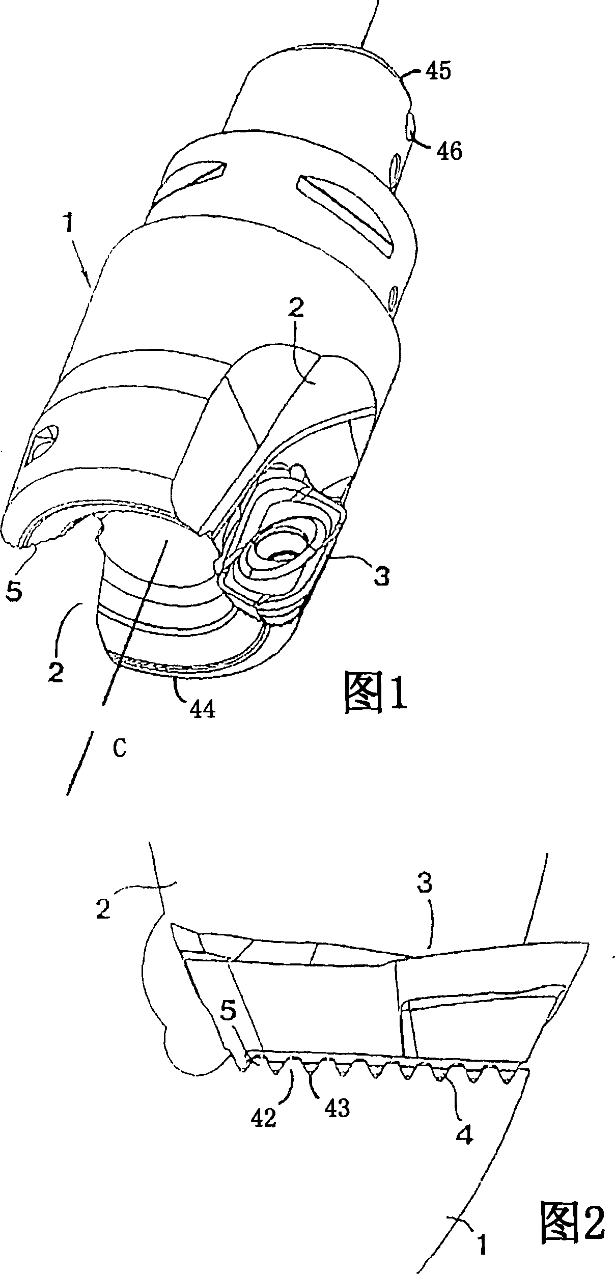 A milling tool, a cutting insert for milling tool as well as a solid milling tool