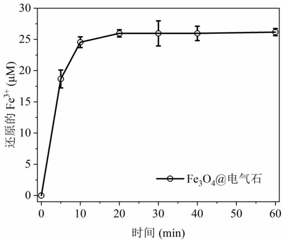 Magnetic Fenton catalyst as well as preparation method and application thereof