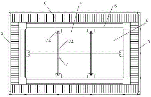 Novel dismounting type swimming pool