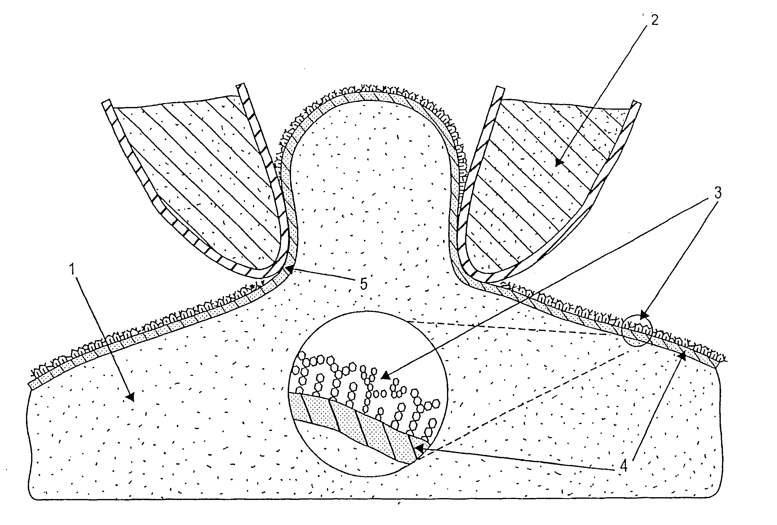 Substrate and method for measuring the electrophysiological properties of cell membranes