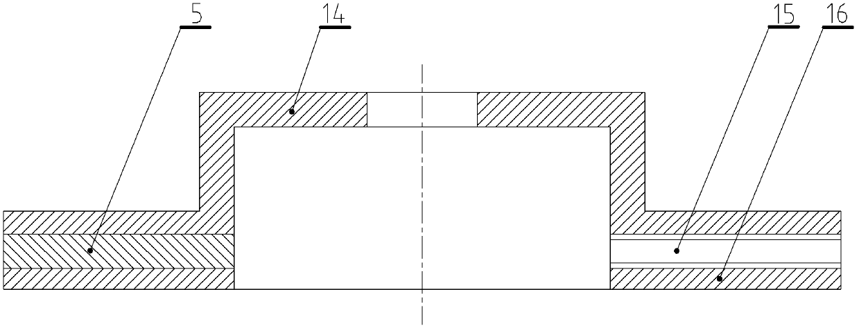 Radial-flow type fluidic pressure wave supercharger