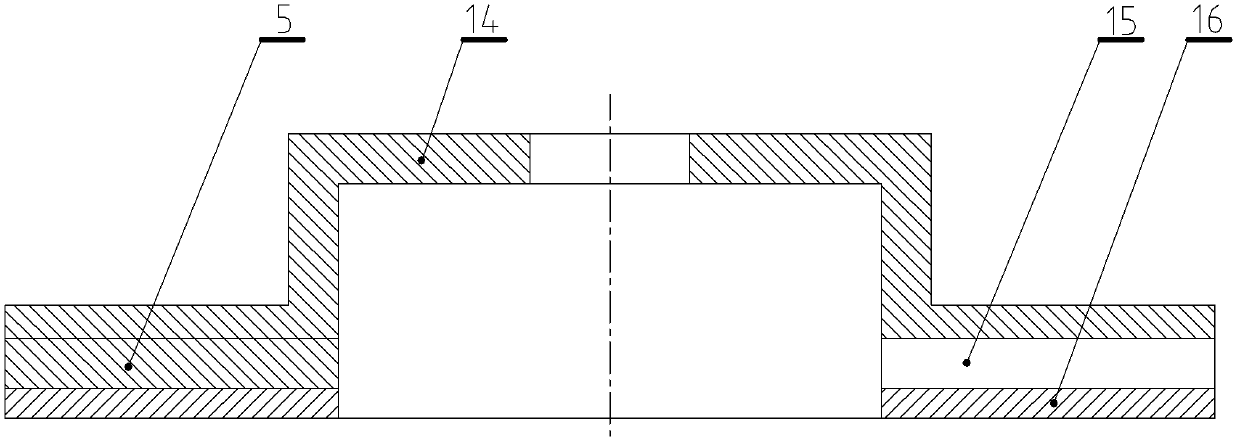 Radial-flow type fluidic pressure wave supercharger