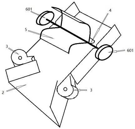 Horizontal coaxial wind driven generator