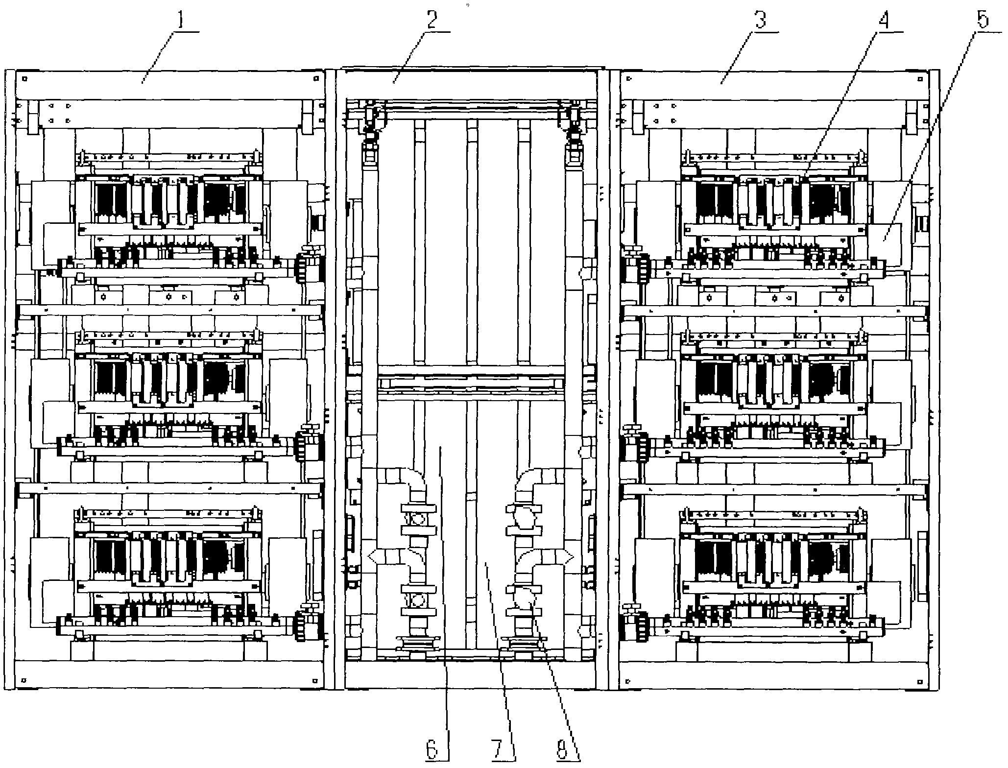 Dual PWM (pulse width modulation) integrated gate commutated thyristor three-level power cabinet