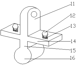 Novel longitudinal double-pressing-roller position adjustment bracket