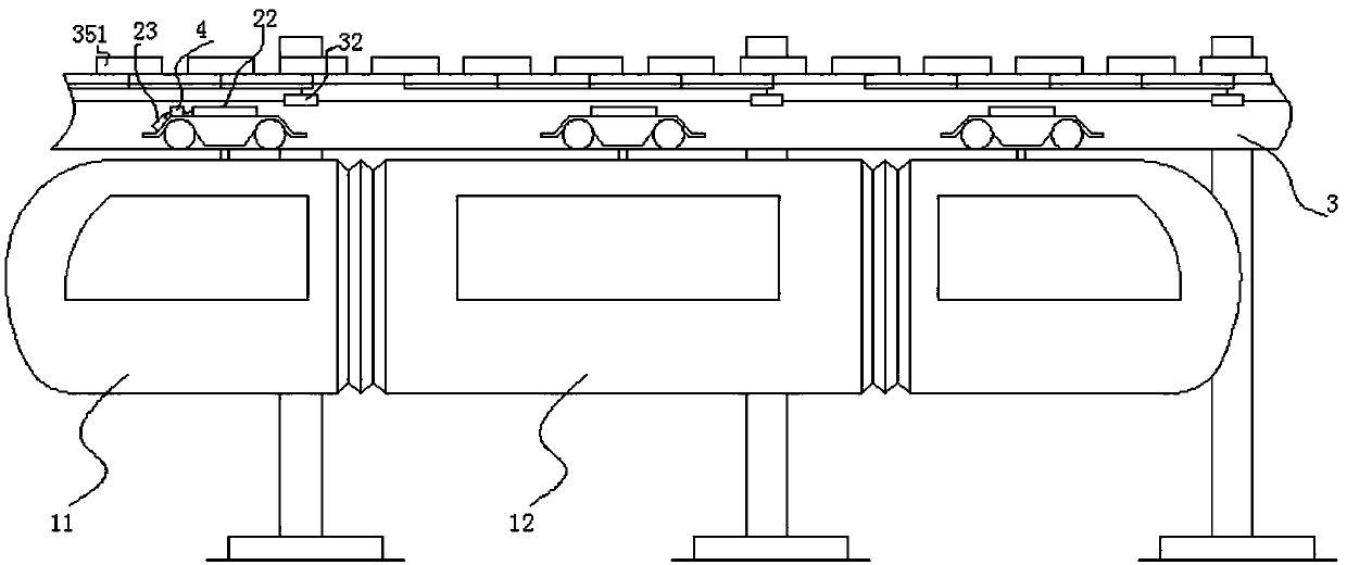 New energy air railway system