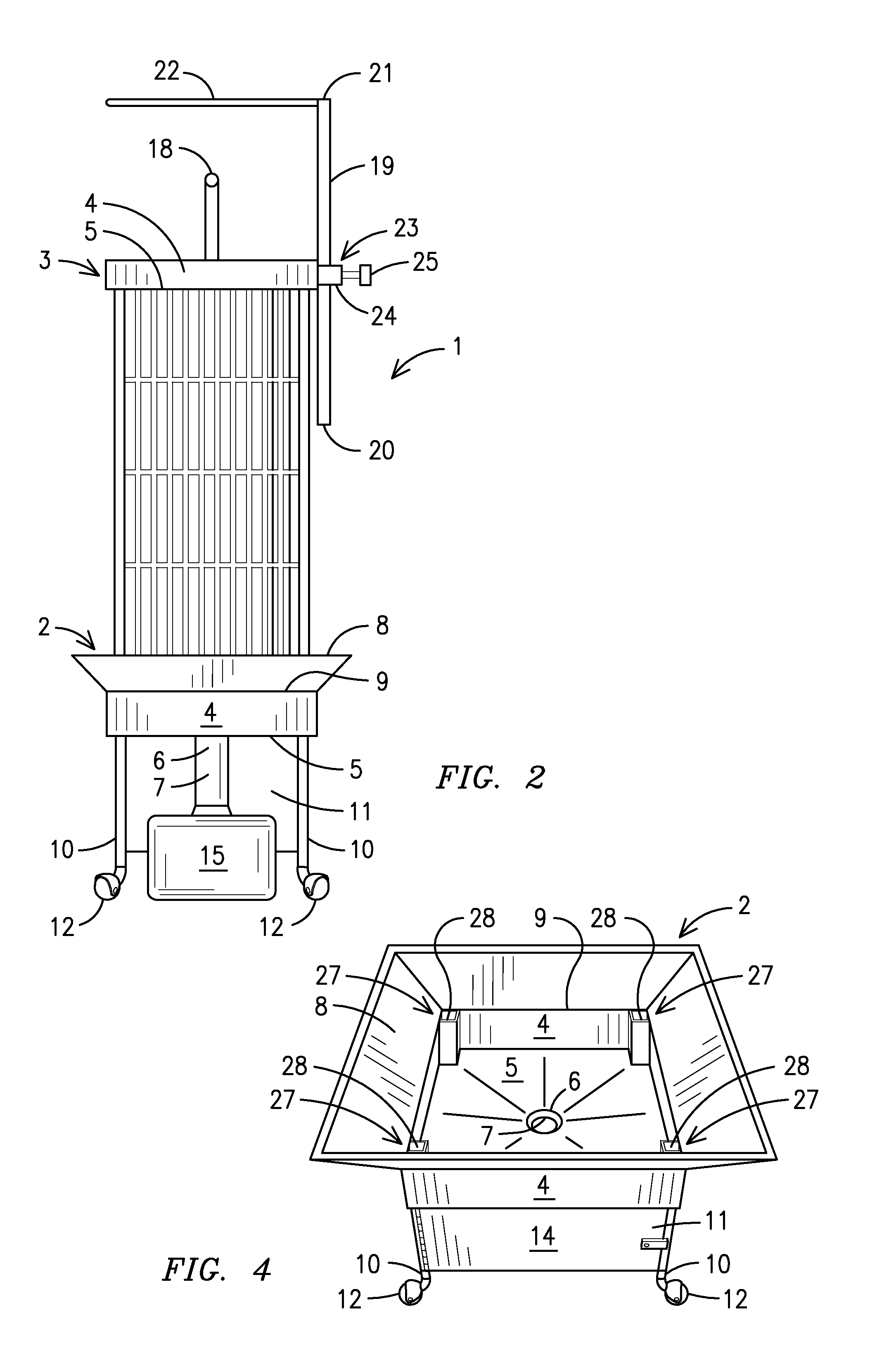 Bird cage assembly with cleaning sinks