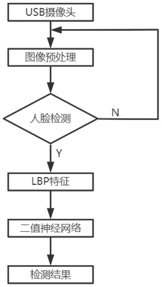 FPGA-based binary neural network real-time facial emotion recognition method