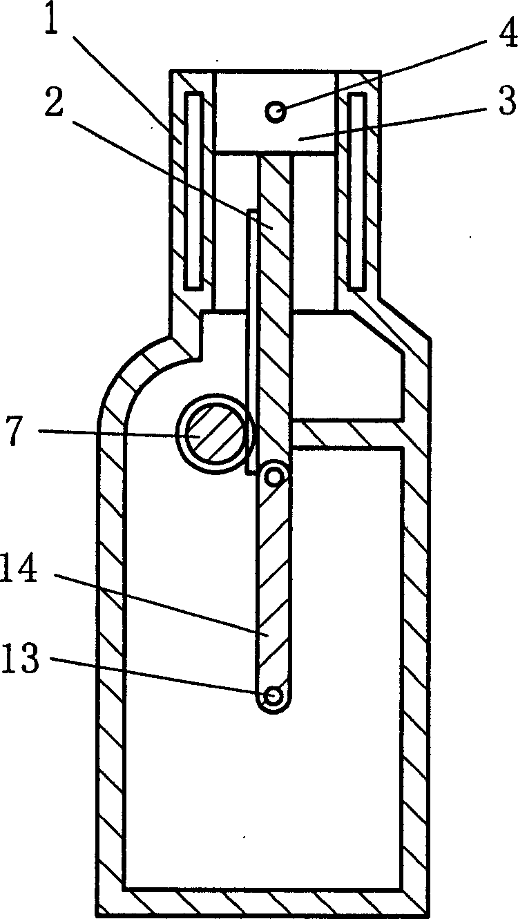 Rolling type internal combustion engine