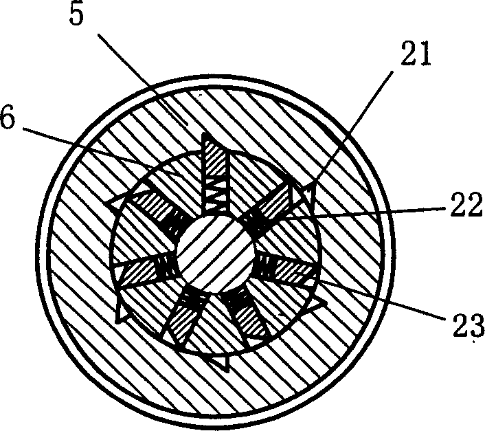 Rolling type internal combustion engine