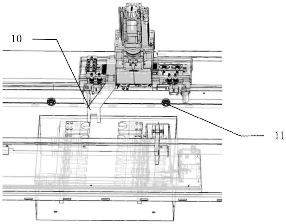 Truss composite tool magazine