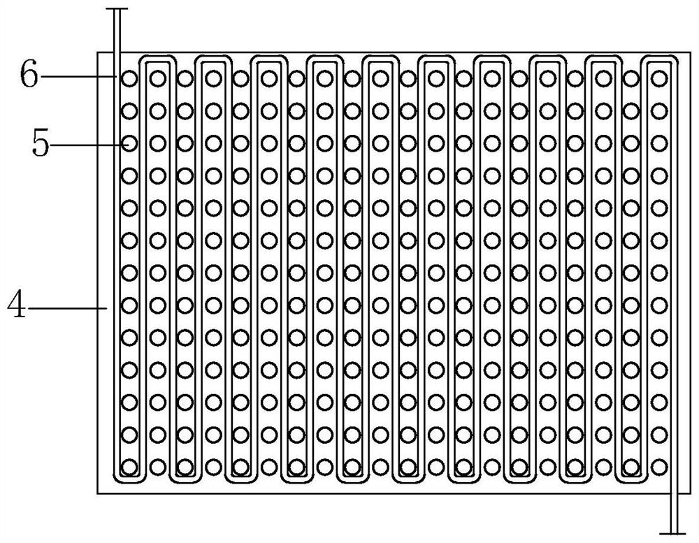 A method for slow release of heat in a heating system