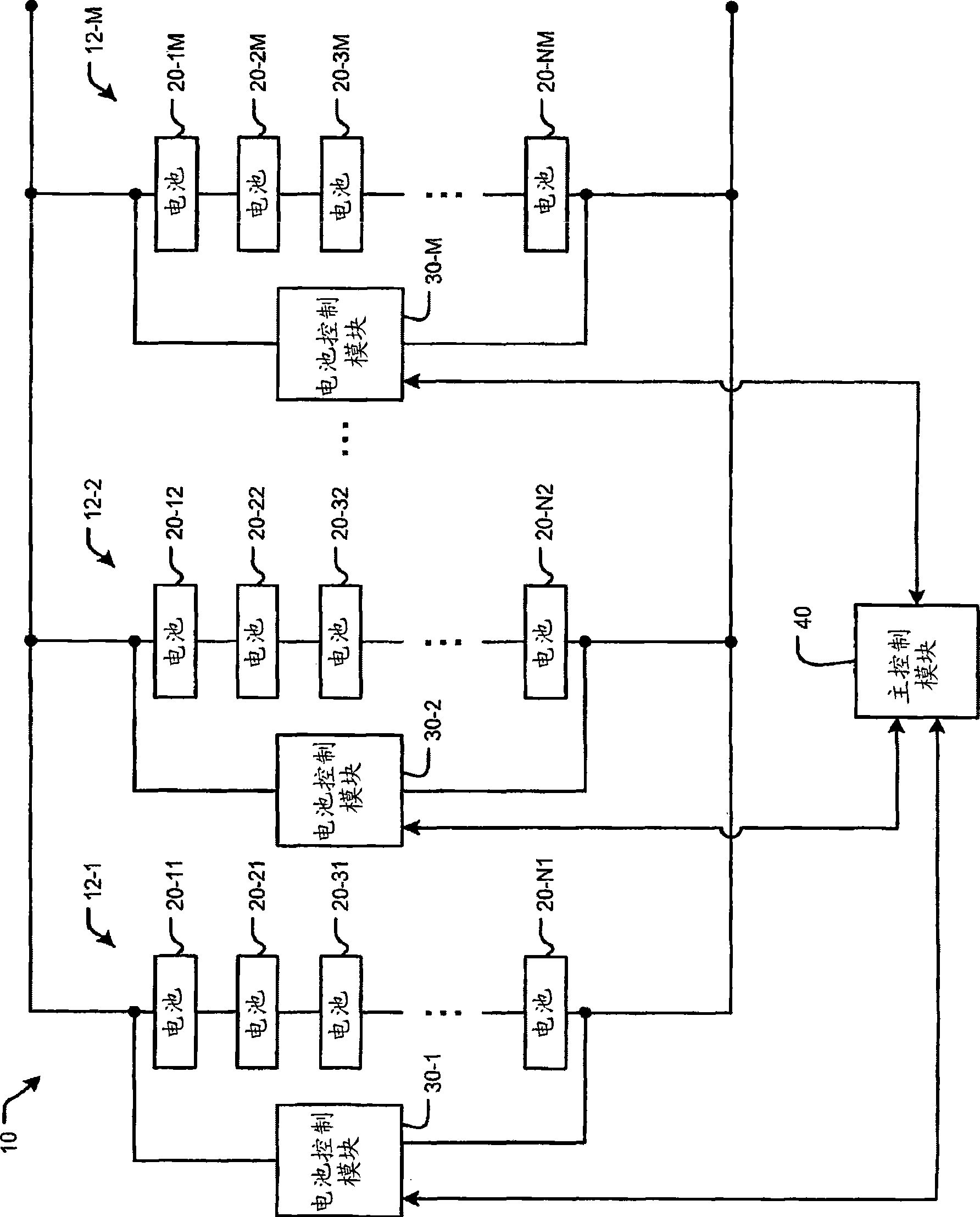 Determination of battery predictive power limits