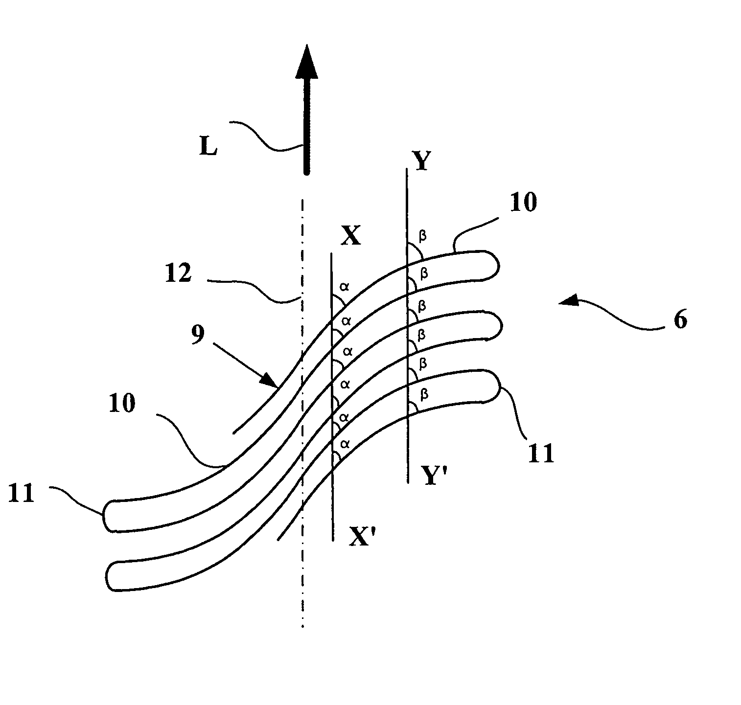 Tire for two-wheeled vehicle comprising looped crown reinforcement