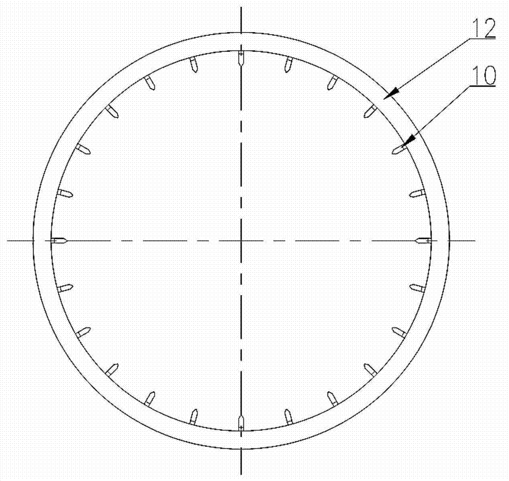 Evaporative cooling system of hybrid motor stator