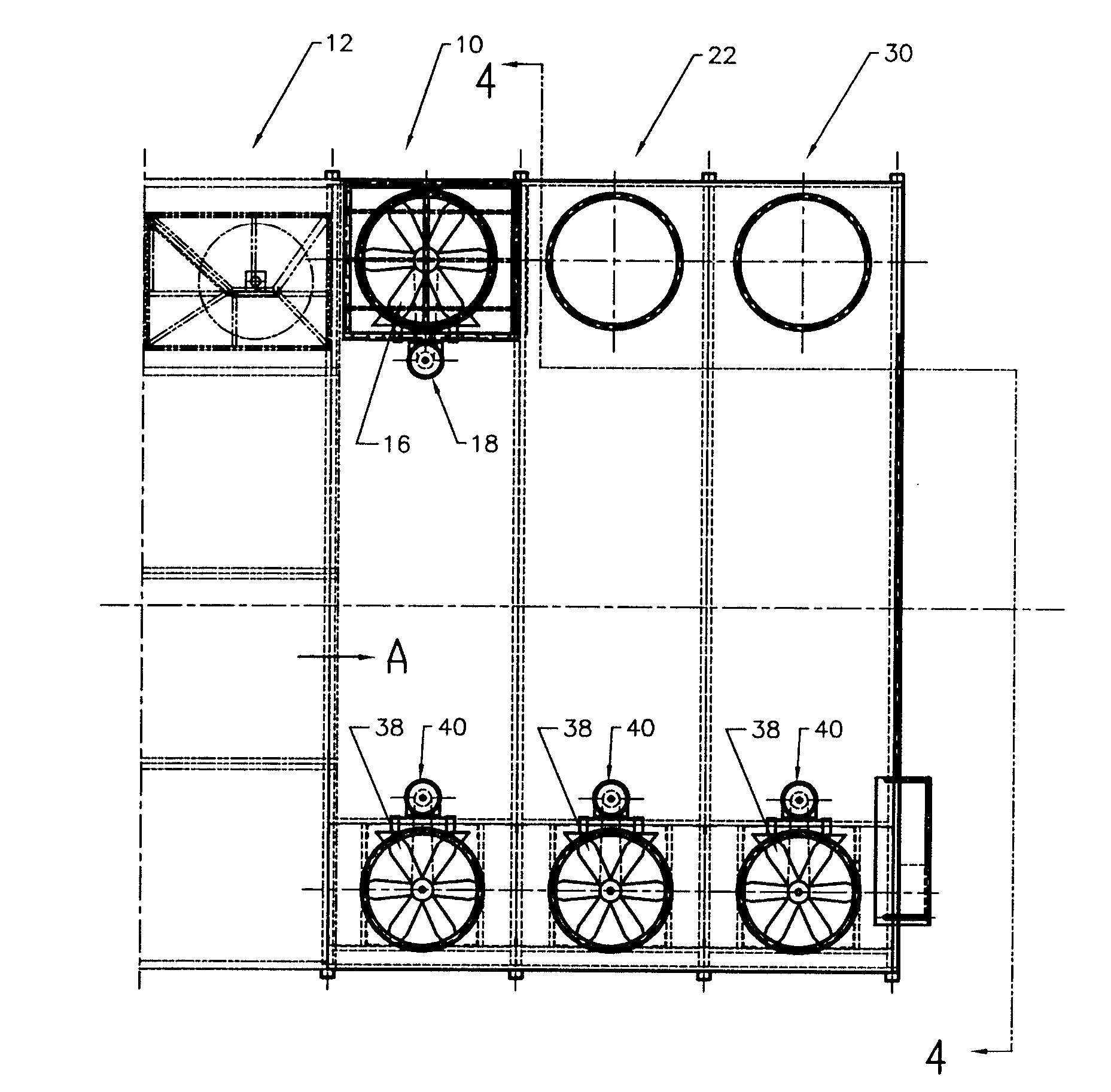 Method and apparatus for controlling cooling temperature and pressure in wood veneer jet dryers