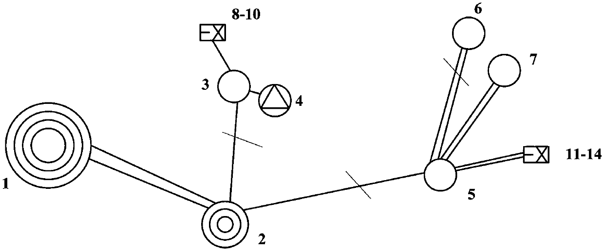 Power grid islanding detection and anti-islanding protection method for large-scale wind power generation system