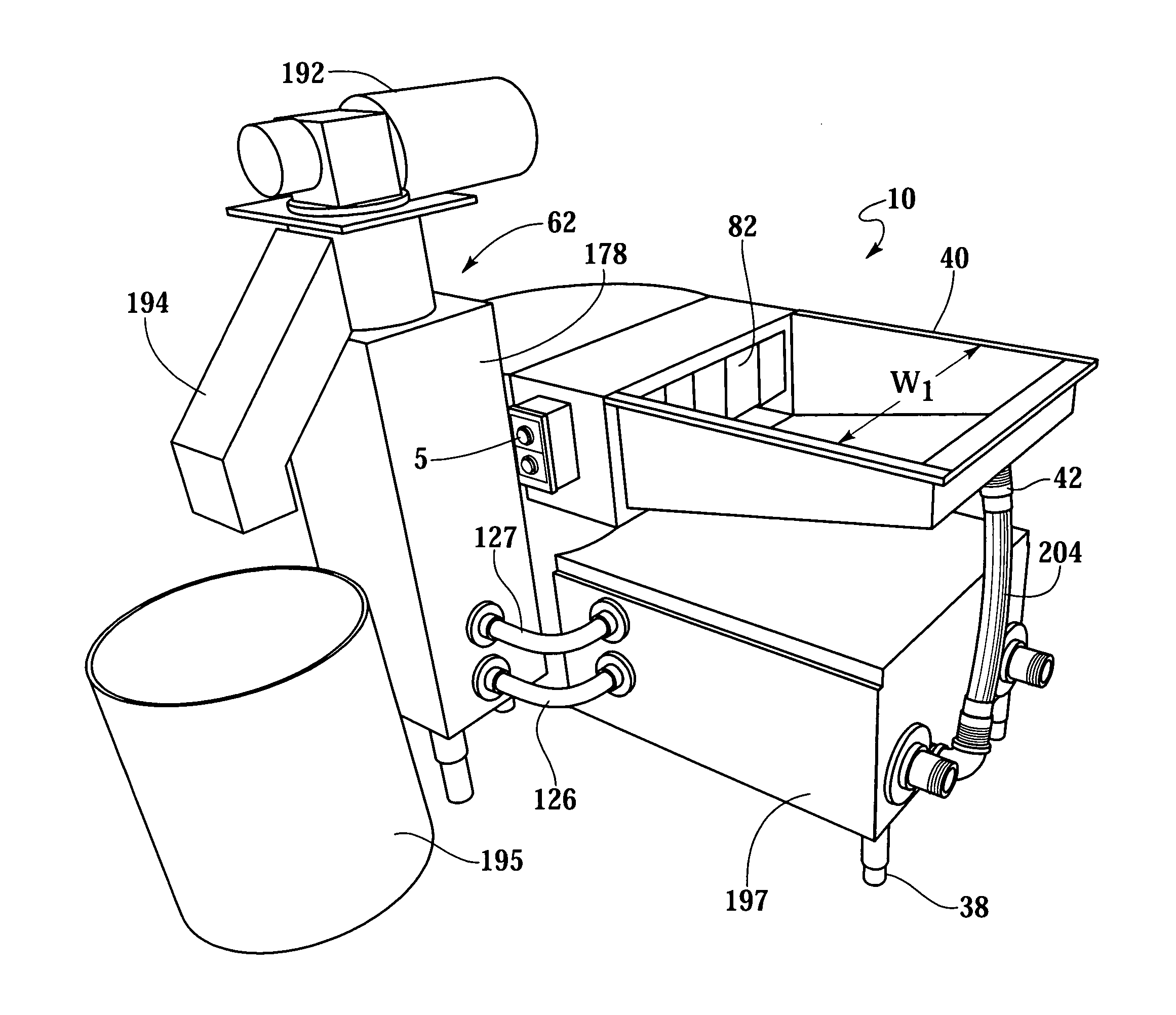 Waste pulping system