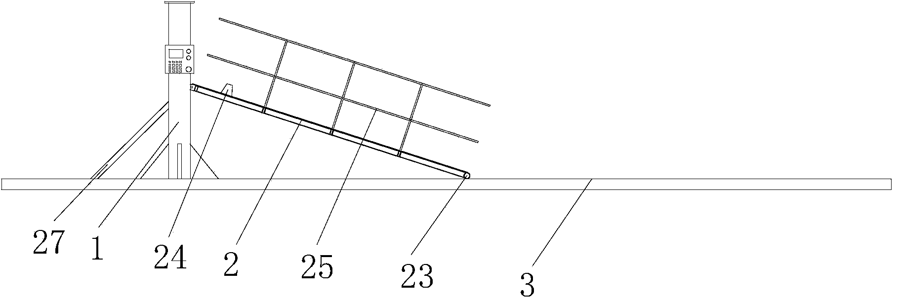 Miniature wheel-type transporter climbing testboard