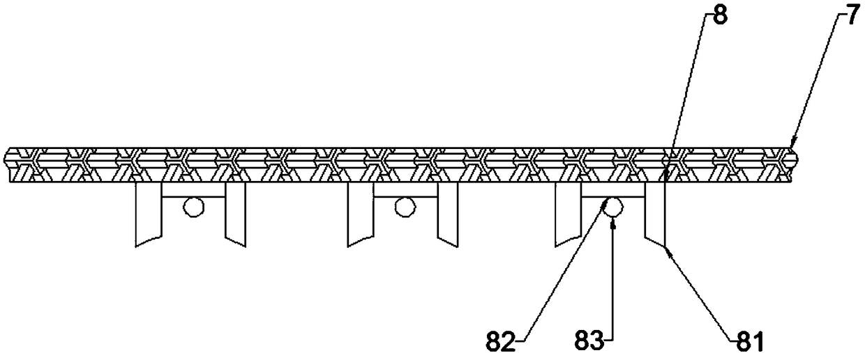 Reagent tube placing device for biotechnology