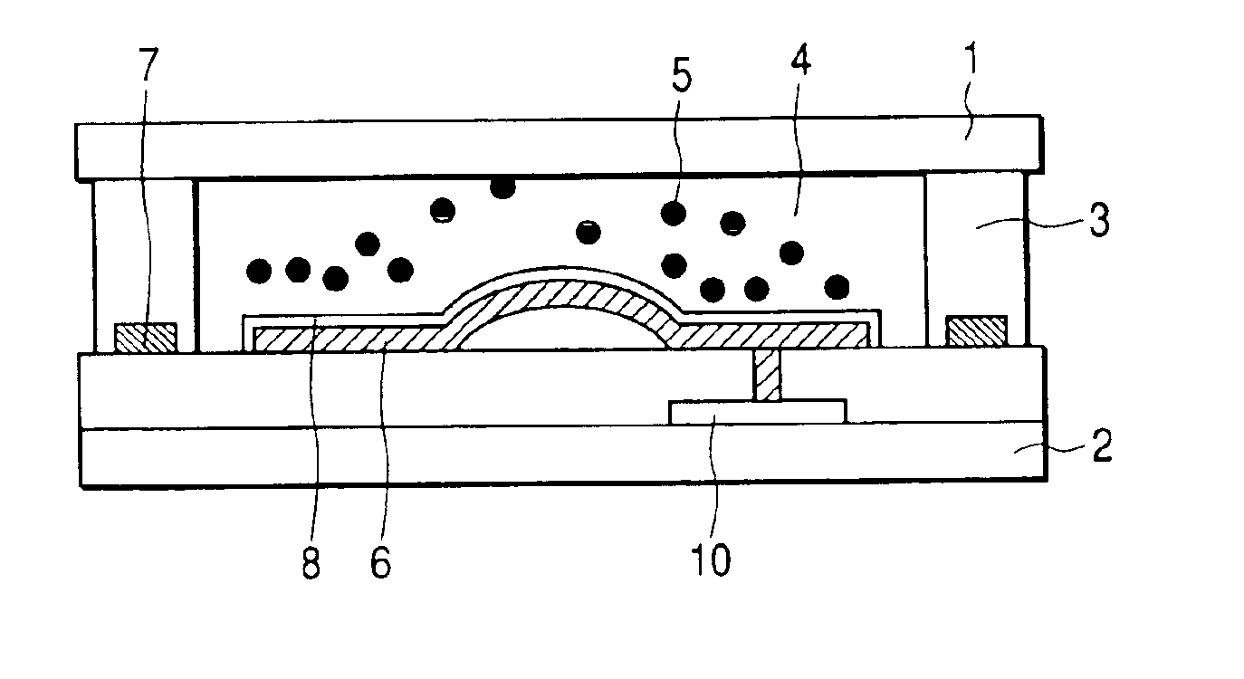 Electrophoretic display device