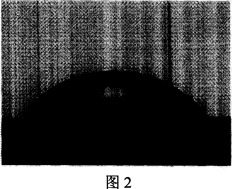 Method of preparing solvent response type intelligent surface