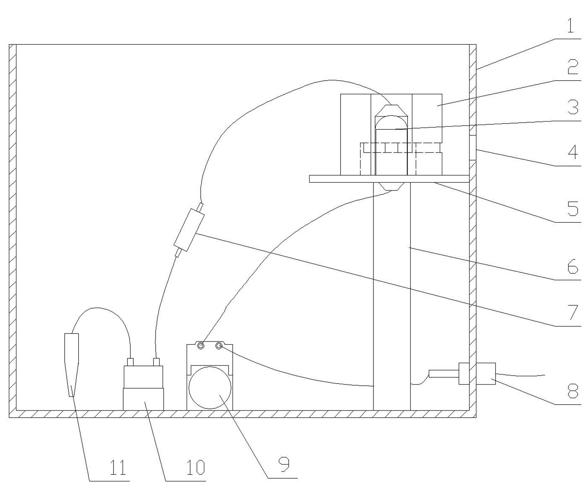 A conventional whole blood transaminase testing instrument