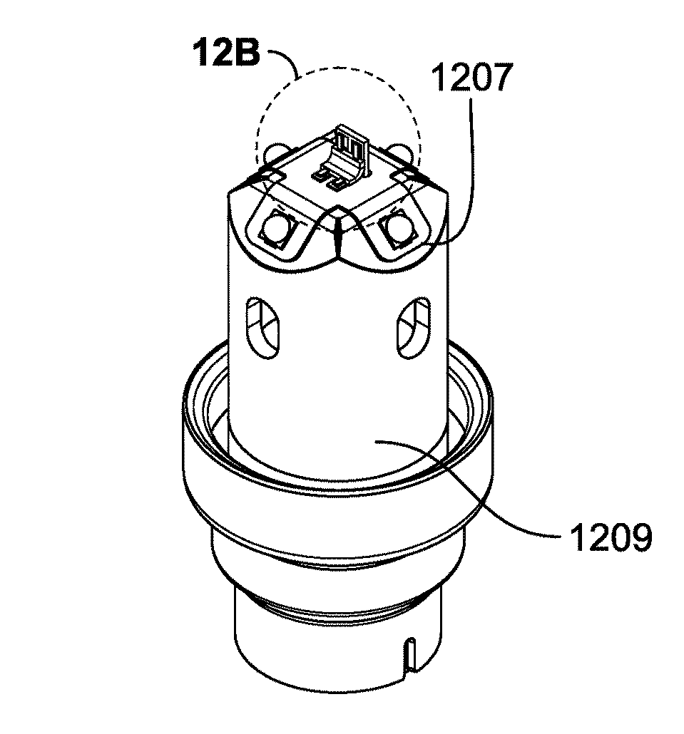 LED light bulb construction and manufacture