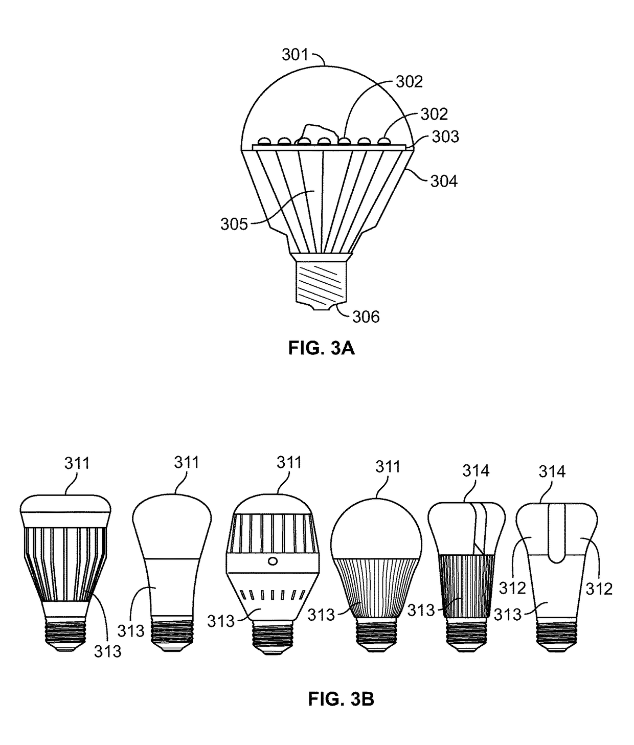 LED light bulb construction and manufacture