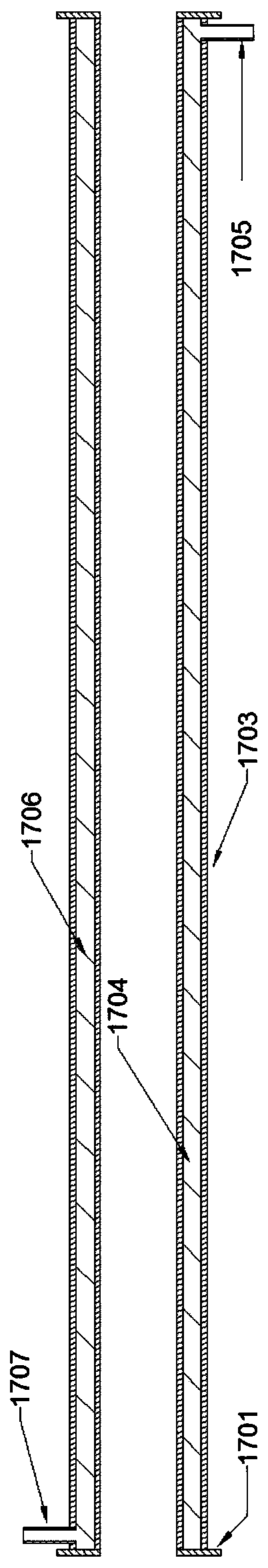 Crude-oil pipeline wax deposit pigging simulation experiment method