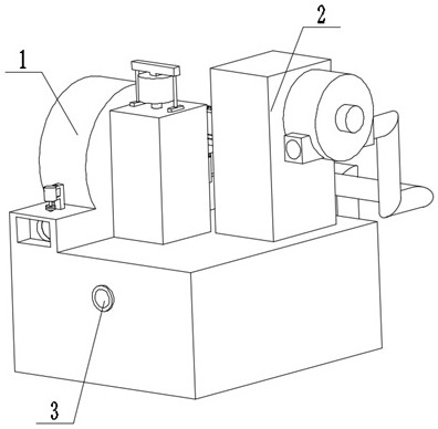 Power conversion mechanism of wind energy storage hybrid power device of new energy vehicle