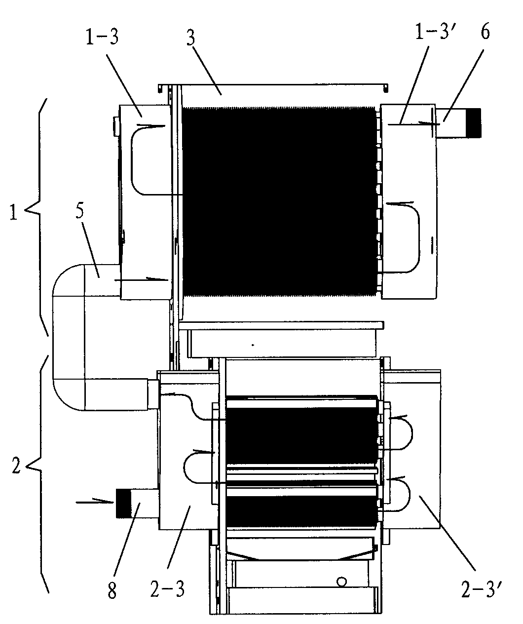 Condensing gas boiler