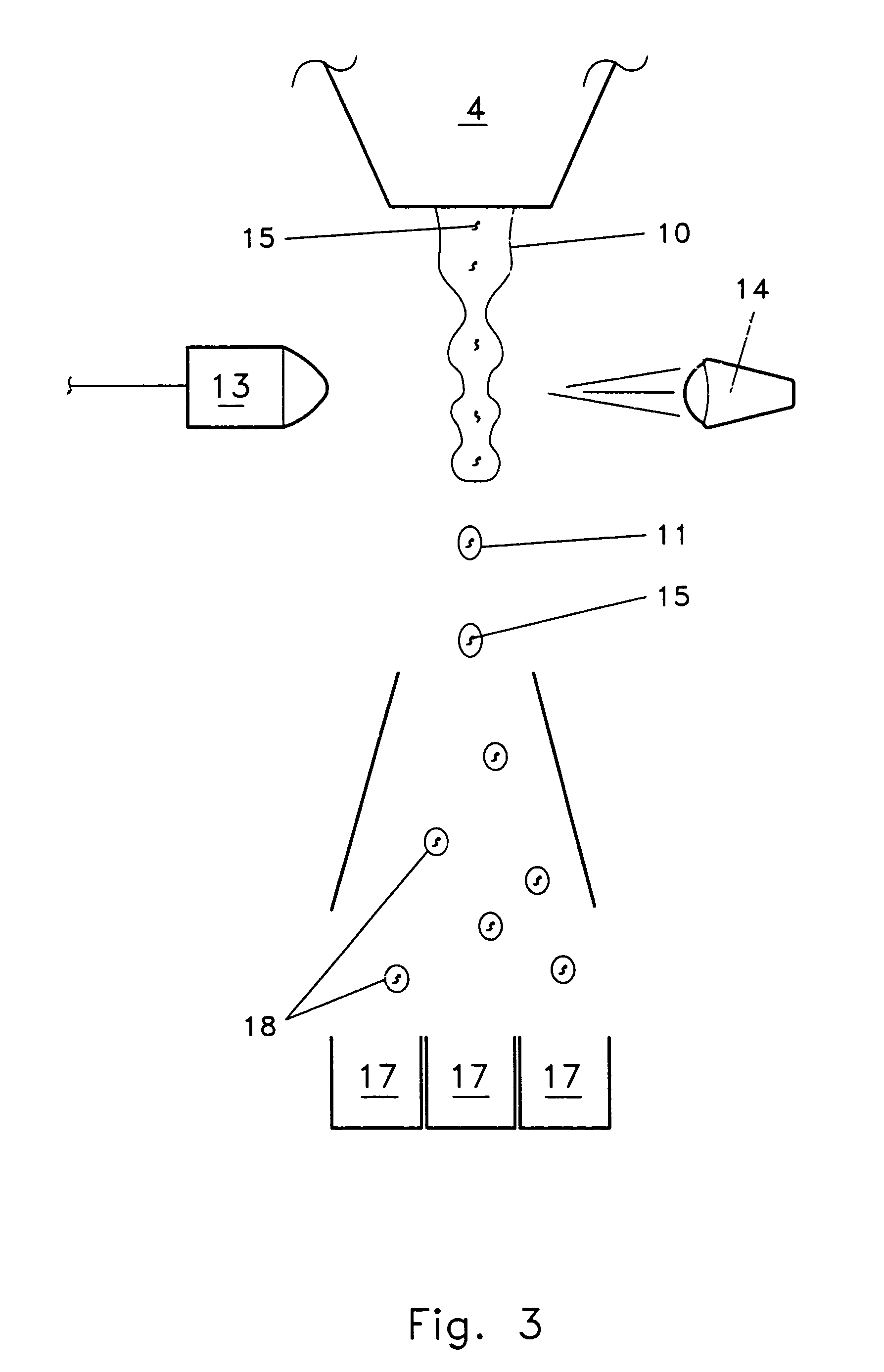 System to separate frozen-thawed spermatozoa into x-chromosome bearing and y-chromosome bearing populations