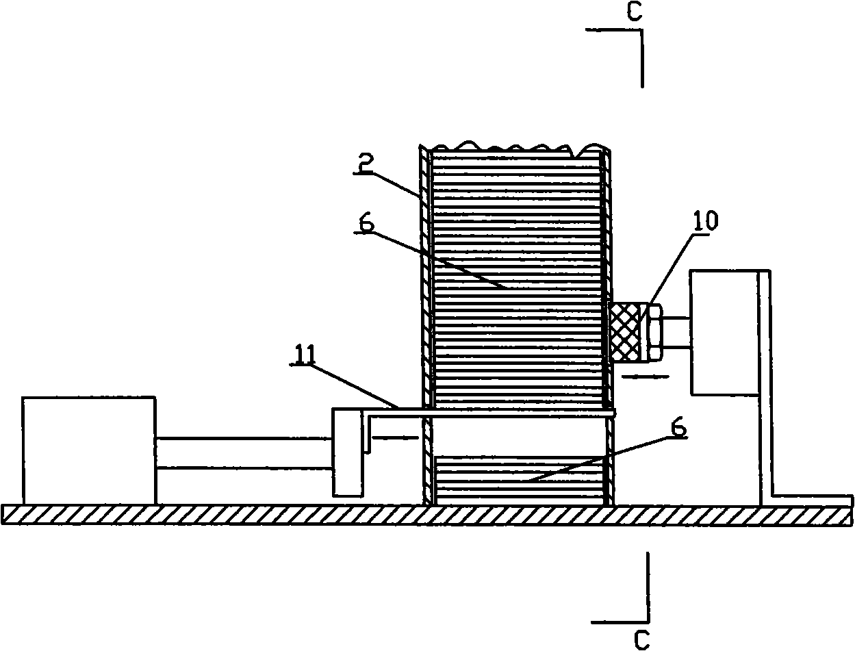 Feeding device of sorter of batteries plate