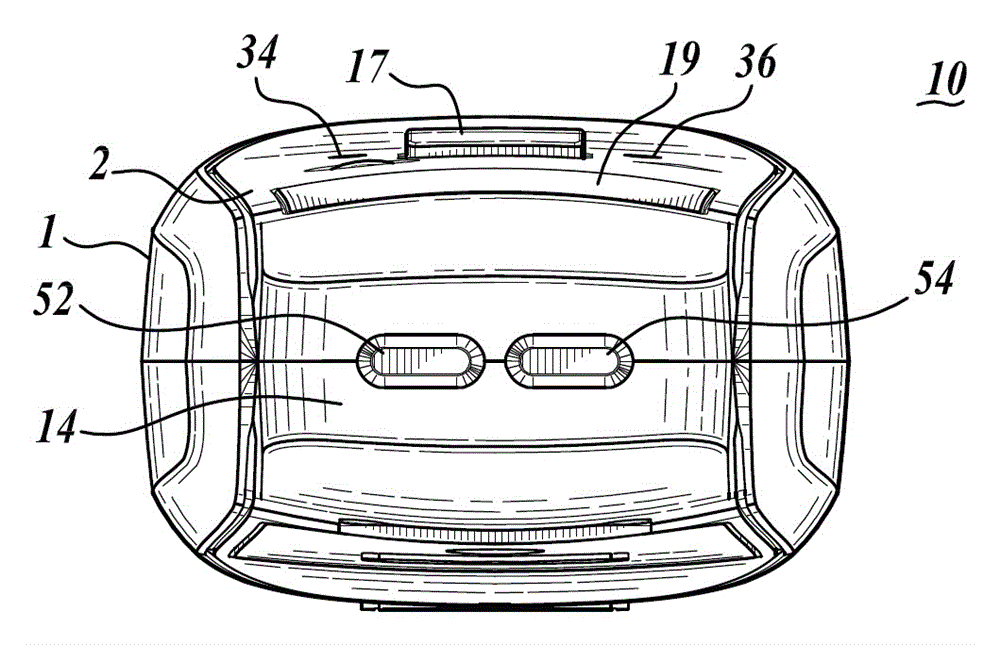 Fluorescent lamp testing device