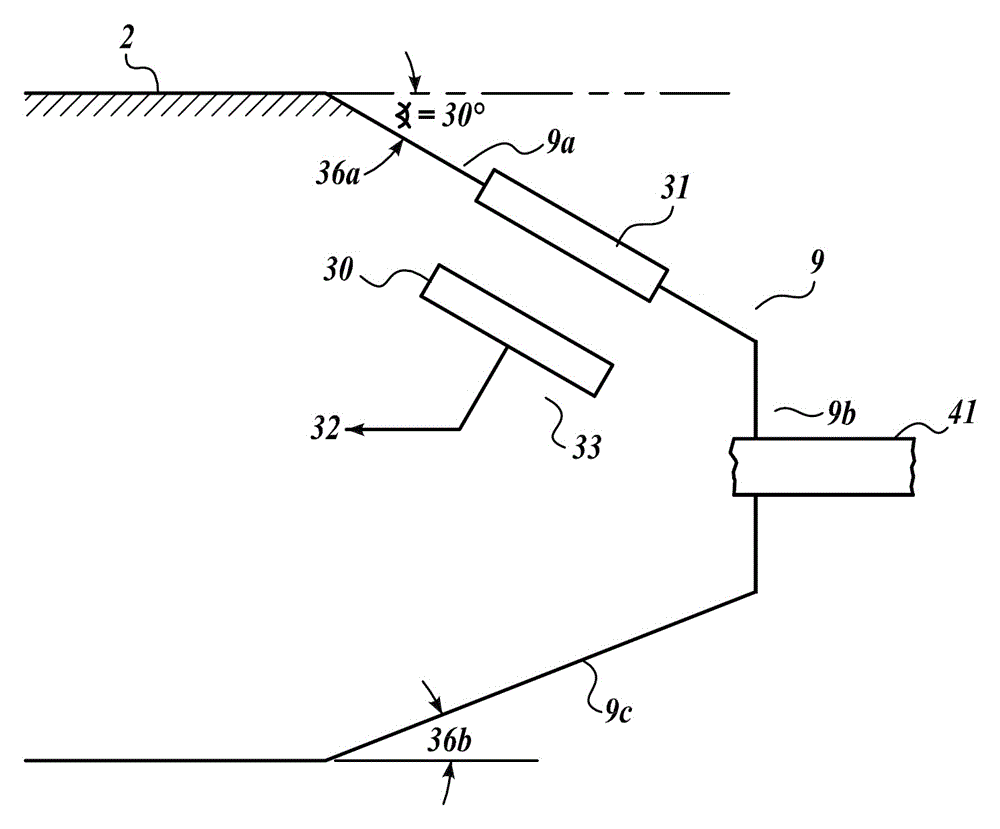 Fluorescent lamp testing device