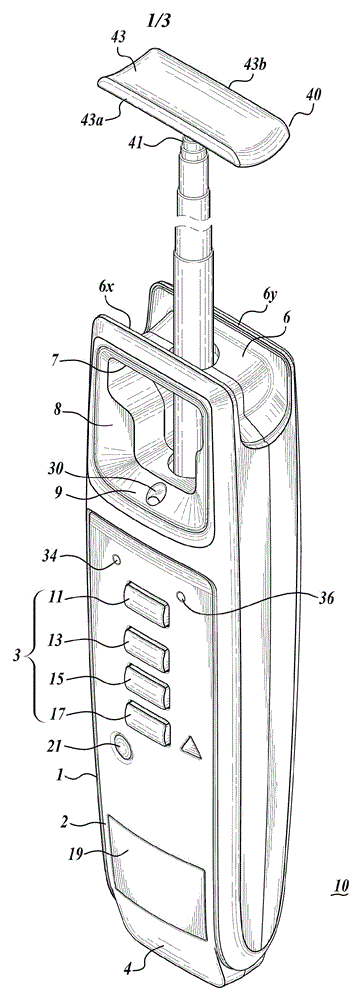 Fluorescent lamp testing device