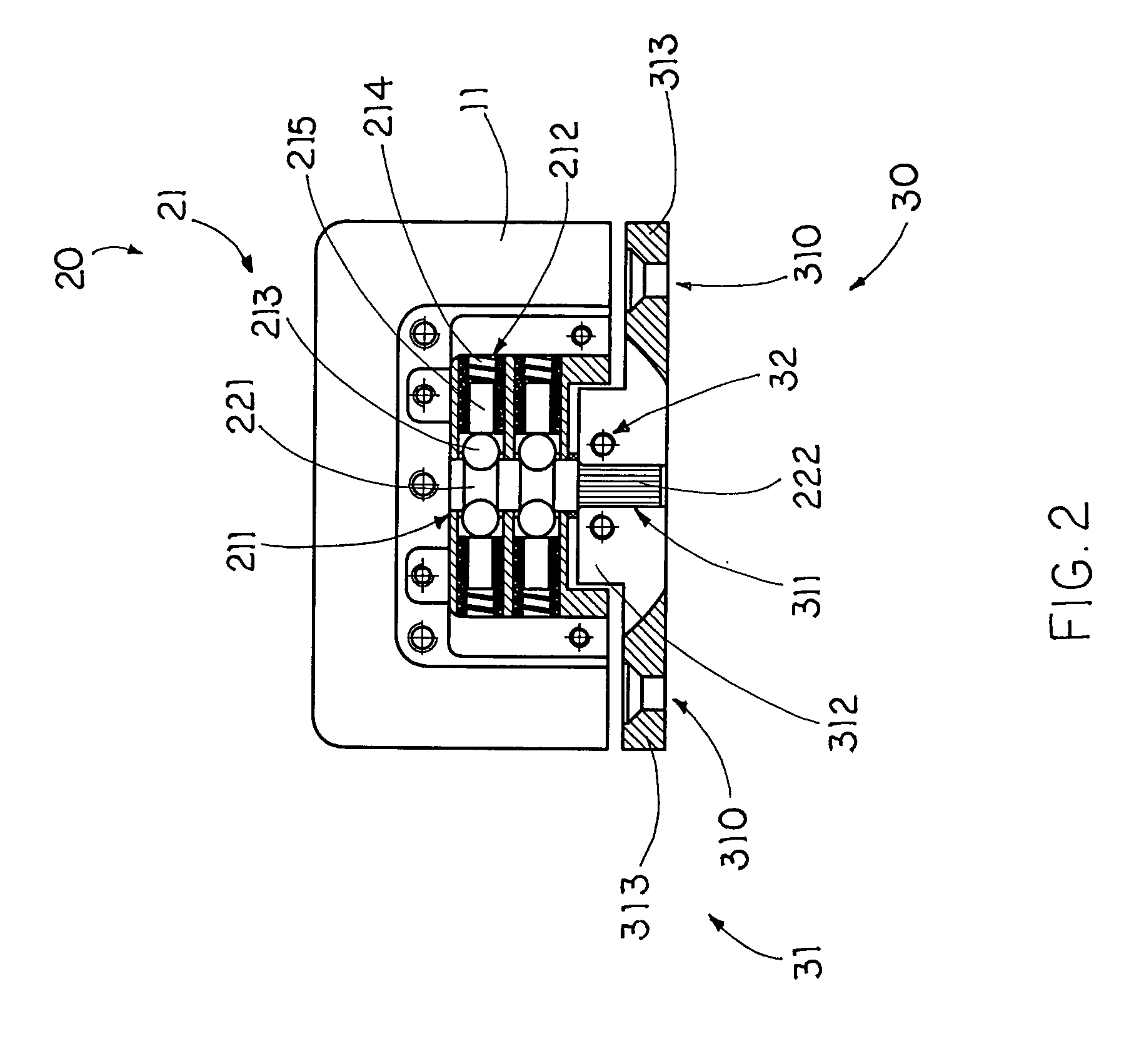 Angular adjustment arrangement of pivot hinge