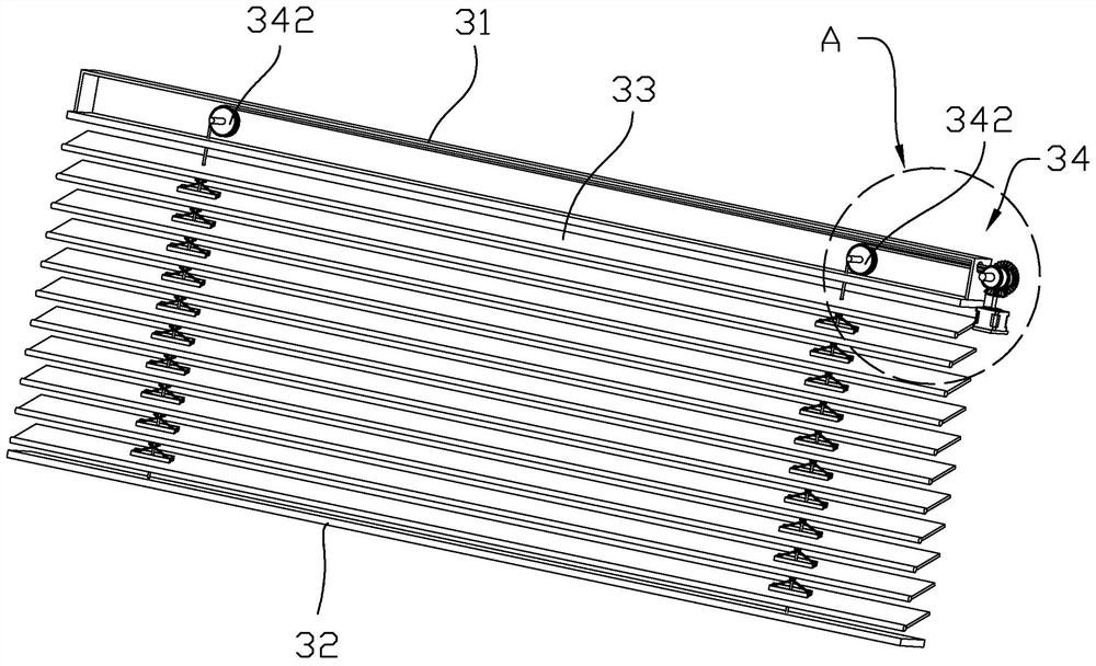 Fireproof non-heat-insulation type non-bearing partition wall