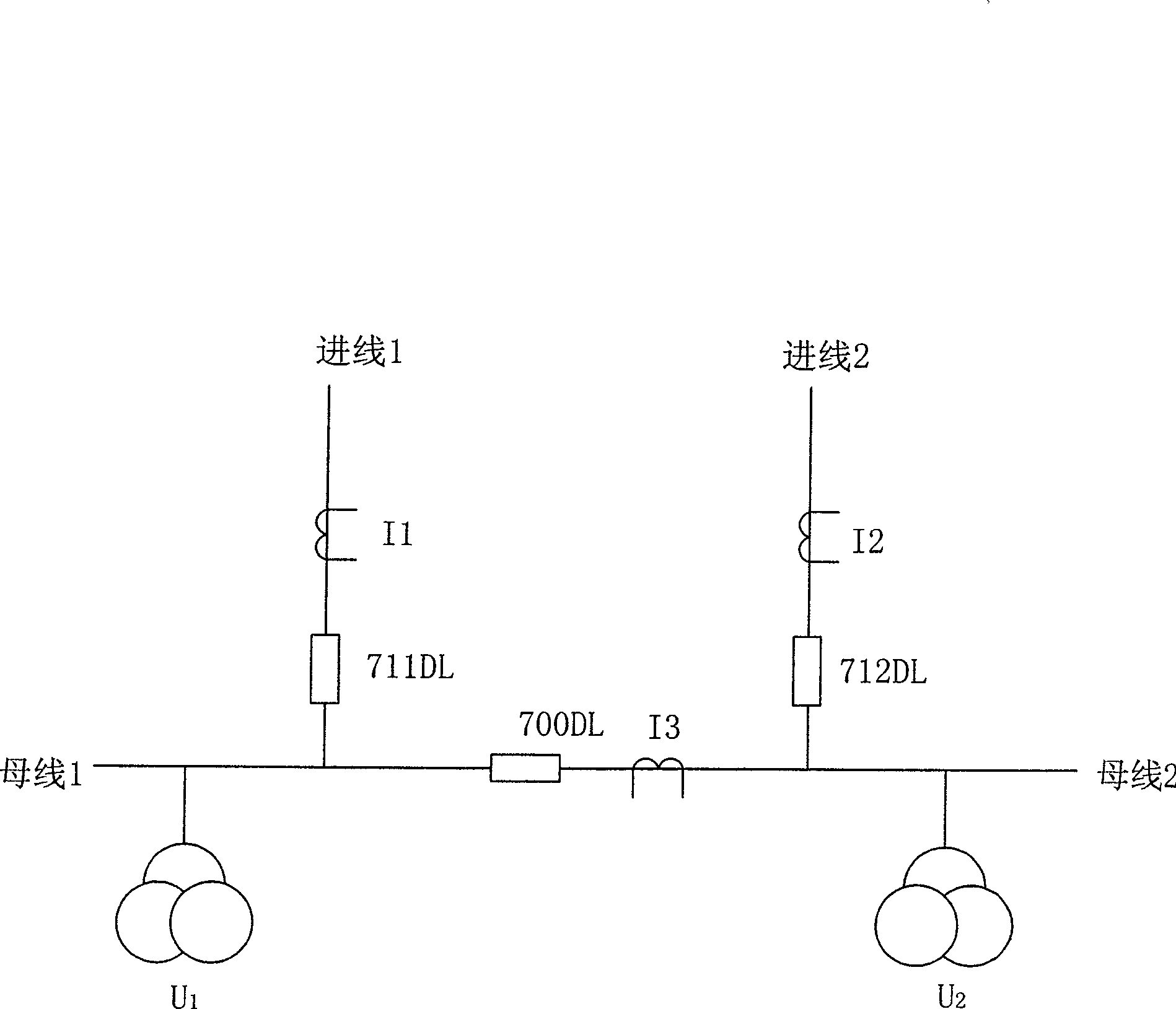 Quick switching method of the transformation station power supply