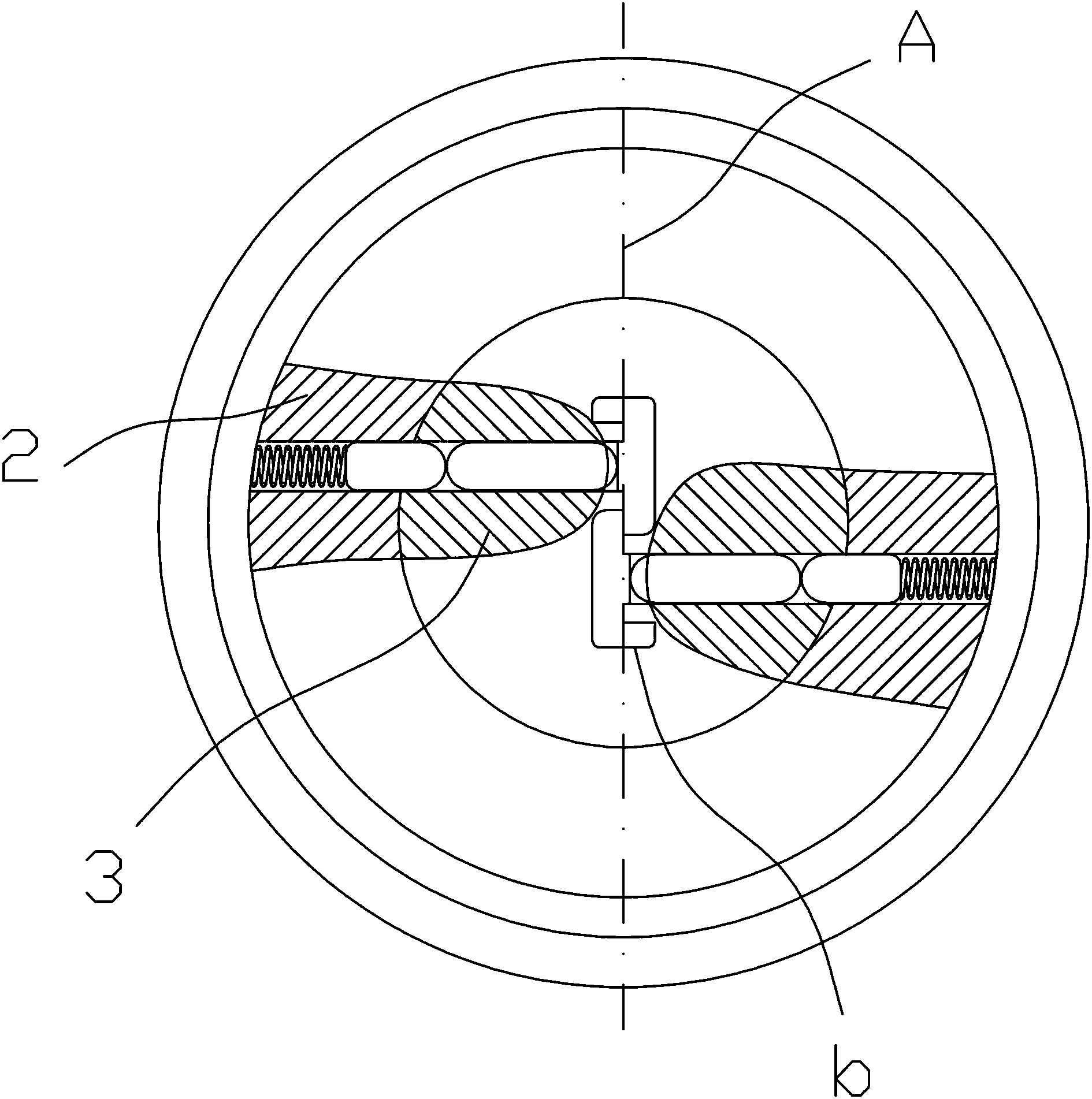 Combination of lock and key and application method of combination