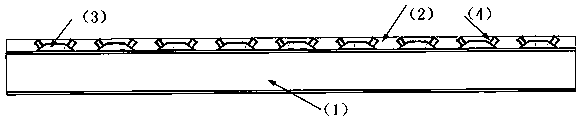 Steel plate bracket-skew nail cluster type interface connection steel-UHPC sheet combined structural system