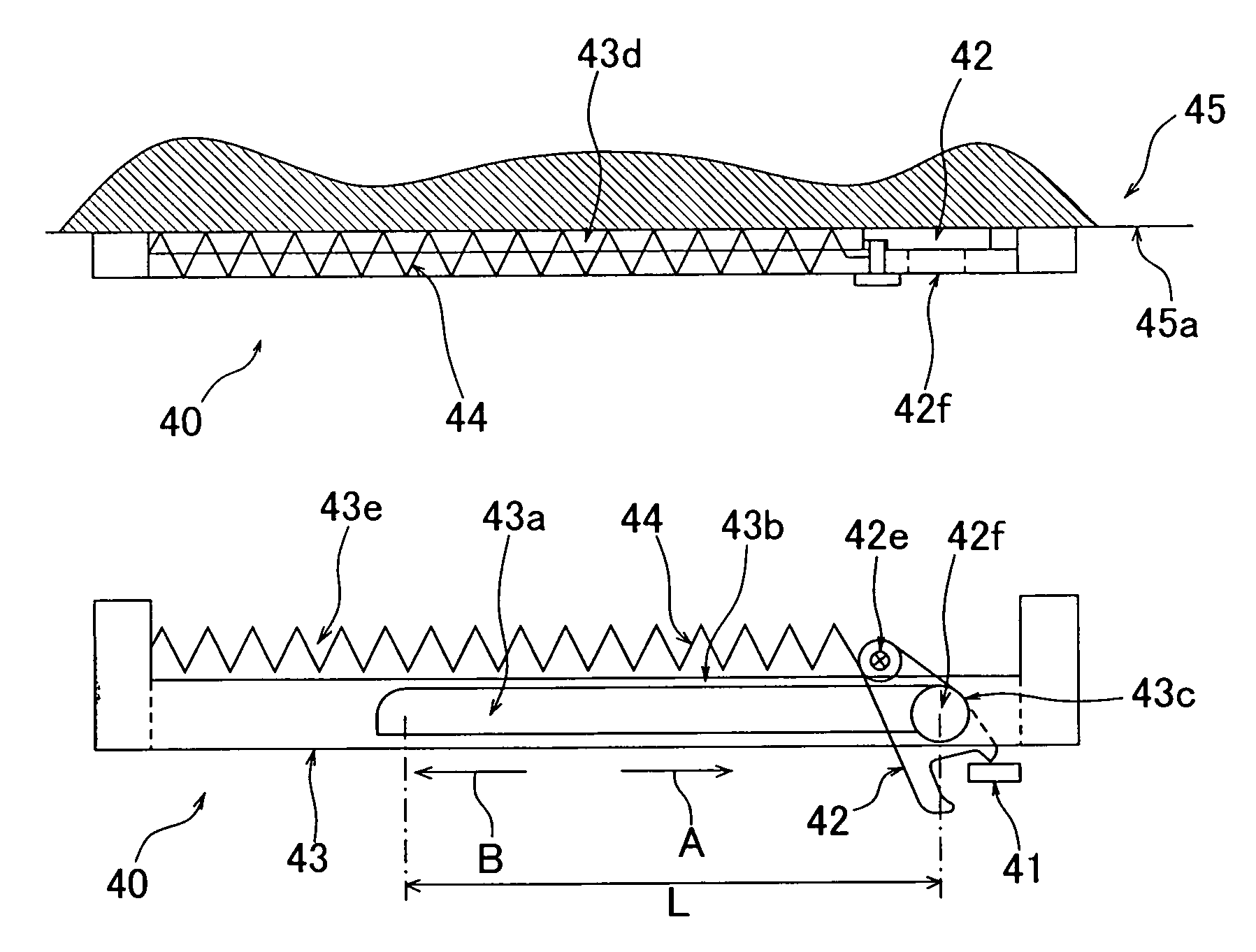 Retracting apparatus, drawer apparatus and sliding door apparatus