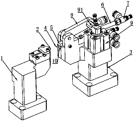 Cylindrical grinding double top clamping tool