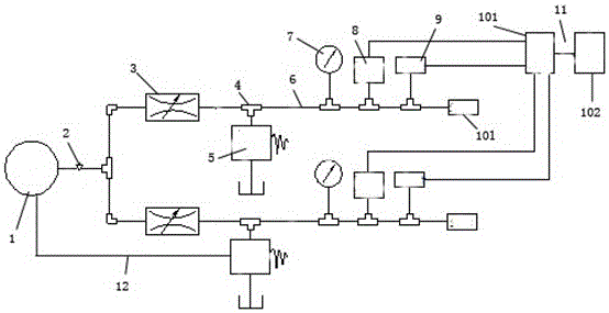 A Smart Integrated Monitor for Pressure Flow of Air Source System