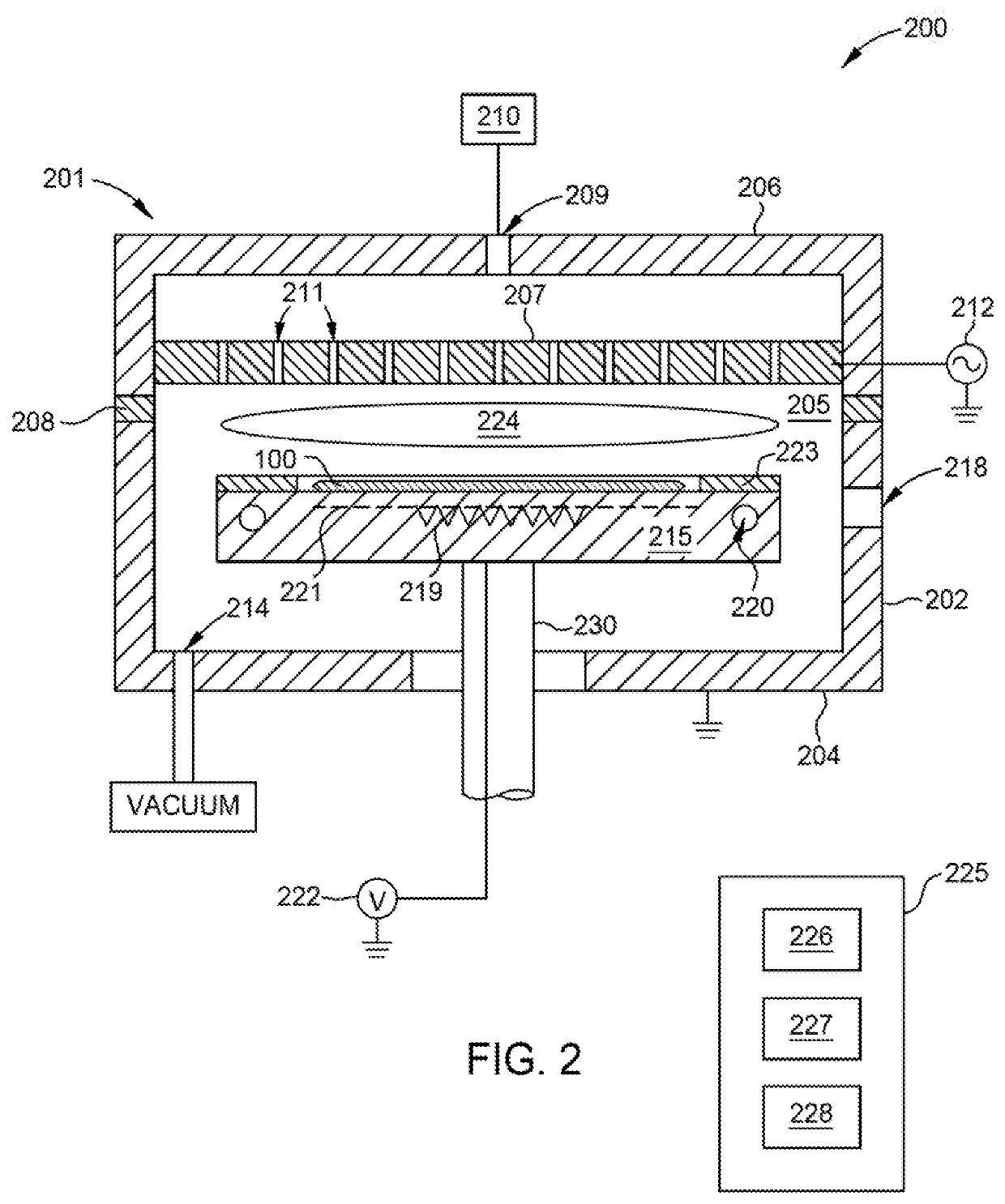 Bevel peeling and defectivity solution for substrate processing